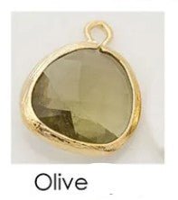 Gemstone Fish Hook Earrings - Bray and Em Boutique