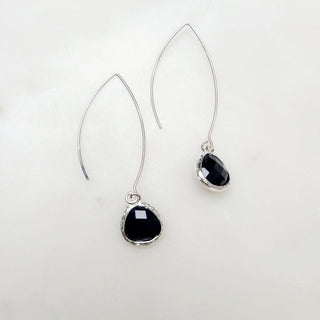 Gemstone Threader Earrings - Bray and Em Boutique