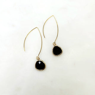 Gemstone Threader Earrings - Bray and Em Boutique