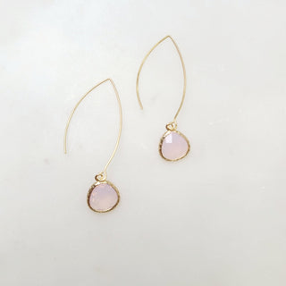 Gemstone Threader Earrings - Bray and Em Boutique