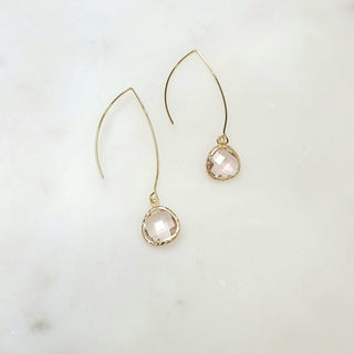 Gemstone Threader Earrings - Bray and Em Boutique