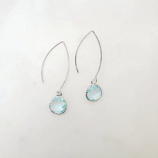 Gemstone Threader Earrings - Bray and Em Boutique