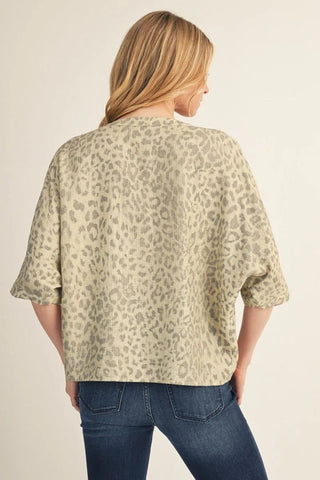 Gilded Leopard Top - Bray and Em Boutique