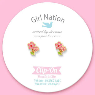 Girl Nation Clip On Earrings - Bray and Em Boutique
