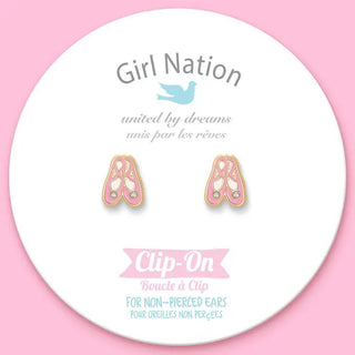 Girl Nation Clip On Earrings - Bray and Em Boutique