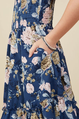 Girls Delicate Perfection Floral Dress - Bray and Em Boutique