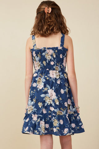 Girls Delicate Perfection Floral Dress - Bray and Em Boutique