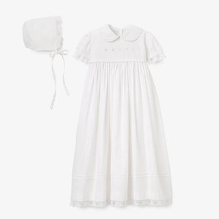 Girls Gown & Bonnet Christening Gift Set - Bray and Em Boutique