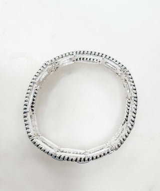 Glamour Links Stretch Bracelet - Bray and Em Boutique