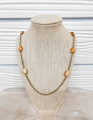 Glamourous Places Long Stone Necklace - Bray and Em Boutique