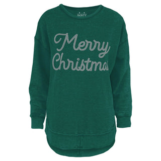Glimmer Merry Christmas Fleece Sweatshirt - Bray and Em Boutique