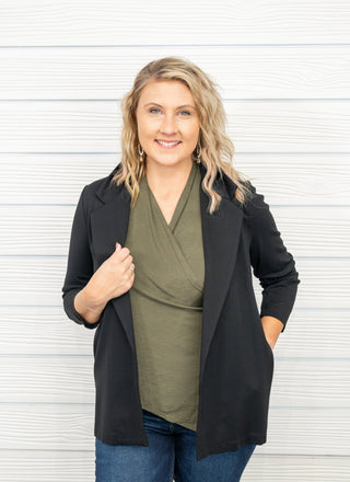 Glorious Dreams Surplice Top - Bray and Em Boutique