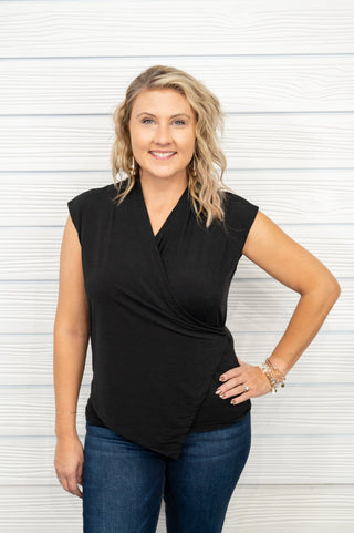 Glorious Dreams Surplice Top - Bray and Em Boutique