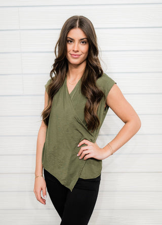 Glorious Dreams Surplice Top - Bray and Em Boutique