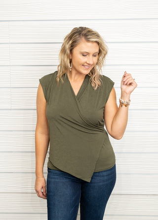 Glorious Dreams Surplice Top - Bray and Em Boutique