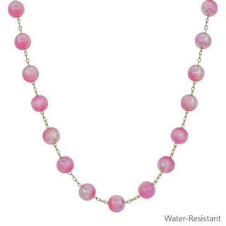 Glossy Bead Chain Necklace - Bray and Em Boutique