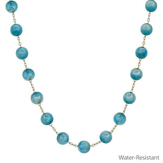 Glossy Bead Chain Necklace - Bray and Em Boutique