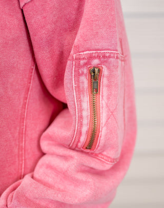 Go Getter Zip Up Hoodie - Bray and Em Boutique