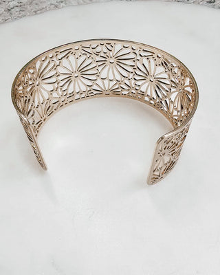 Going Round Gold Cuff Bracelet - Bray and Em Boutique