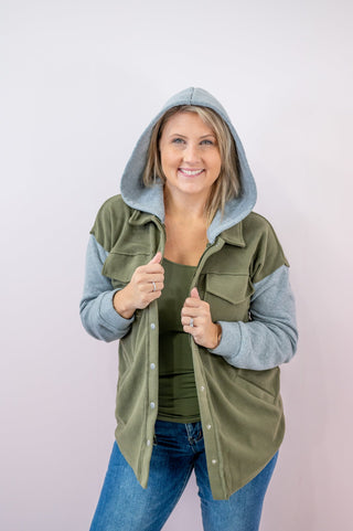 Going With The Seasons Shacket - Bray and Em Boutique