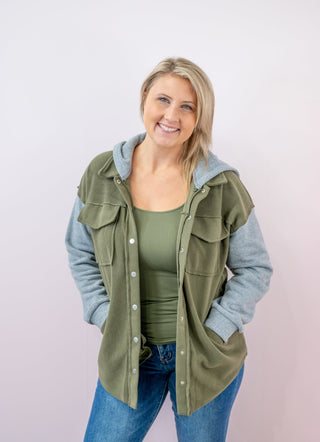 Going With The Seasons Shacket - Bray and Em Boutique