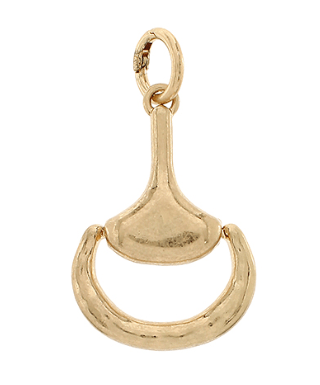 Gold Horseshoe Charm - Bray and Em Boutique