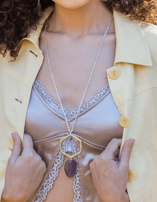 Gold & Silver Plated Geometric Necklaces - Bray and Em Boutique