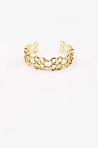 Golden Hour Link Cuff Bracelet - Bray and Em Boutique