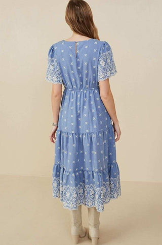 Gonna Love You Eyelet Dress - Bray and Em Boutique