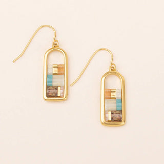 Good Karma Miyuki Frame Earring - Bray and Em Boutique