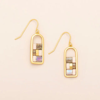 Good Karma Miyuki Frame Earring - Bray and Em Boutique