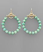 Gorgeous Reward Beaded Earrings - Bray and Em Boutique