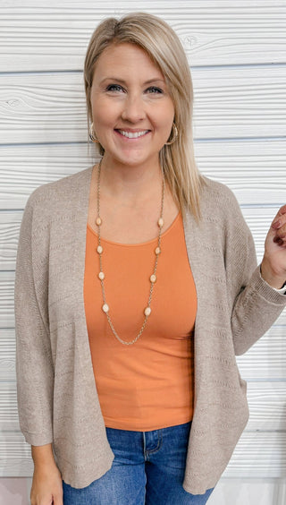 Gorgeous Showoff Open Knit Cardigan - Bray and Em Boutique