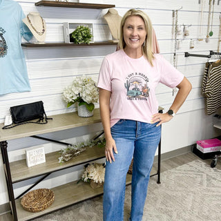 Got A Heart Like A Truck Graphic Tee - Bray and Em Boutique