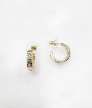 Graceful Reflection Hoop Earrings - Bray and Em Boutique