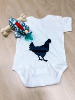 Guess What Chicken Butt Onsie - Bray and Em Boutique