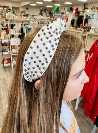 Gunmetal Stud Headbands - Bray and Em Boutique