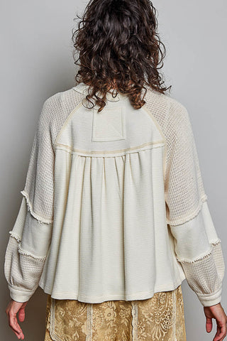 Happening Patchwork Henley - Bray and Em Boutique