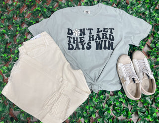 Hard Days Win Graphic Tee - Bray and Em Boutique