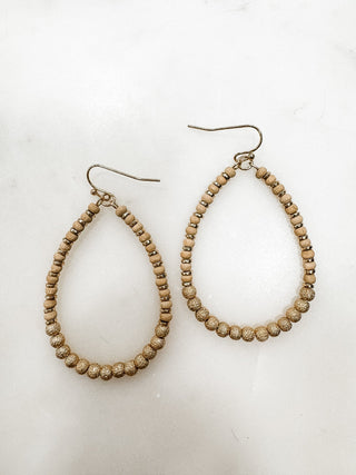 Harley Beaded Teardrop Earring - Bray and Em Boutique