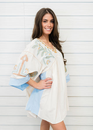 Harmonic Bliss Embroidered Dress - Bray and Em Boutique