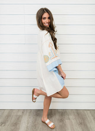 Harmonic Bliss Embroidered Dress - Bray and Em Boutique