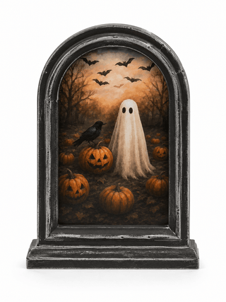 Haunted Harvest Framed Halloween Décor - Bray and Em Boutique