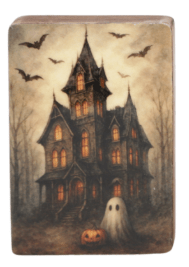 Haunted Harvest: Vintage Halloween Decorative Blocks - Bray and Em Boutique