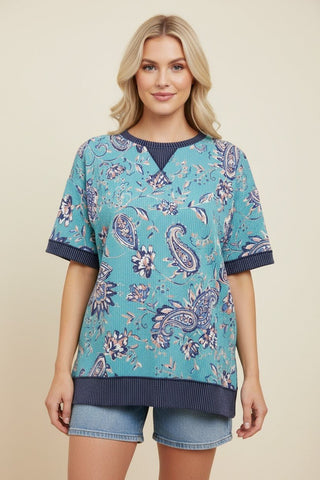 HEIMISH - ARRAY: Paisley Breeze Top - Bray and Em Boutique