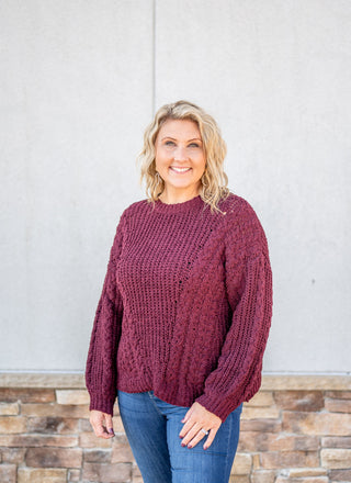 Hello There Knit Sweater - Bray and Em Boutique