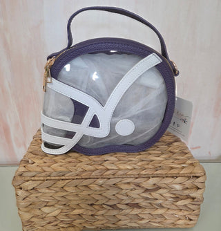 Helmet Hustle Clear Stadium Bag - Bray and Em Boutique