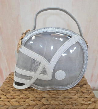Helmet Hustle Clear Stadium Bag - Bray and Em Boutique