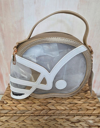 Helmet Hustle Clear Stadium Bag - Bray and Em Boutique