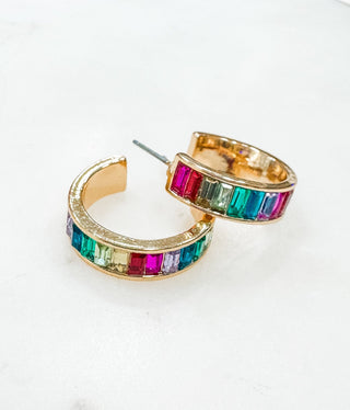 Hidden Magic Multi Crystal Earrings - Bray and Em Boutique